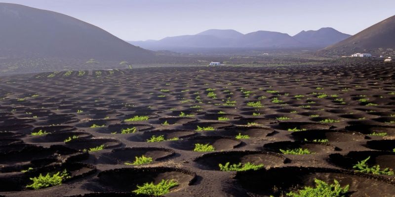 Volcanes en Lanzarote