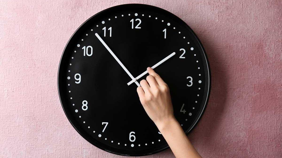 Cambio de hora.