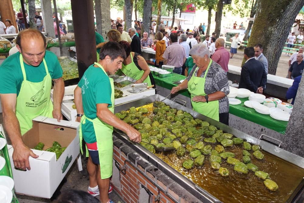 Arnoia fríe toda su reserva de pimientos