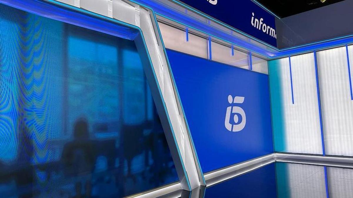 Nuevo plató de Informativos Telecinco.