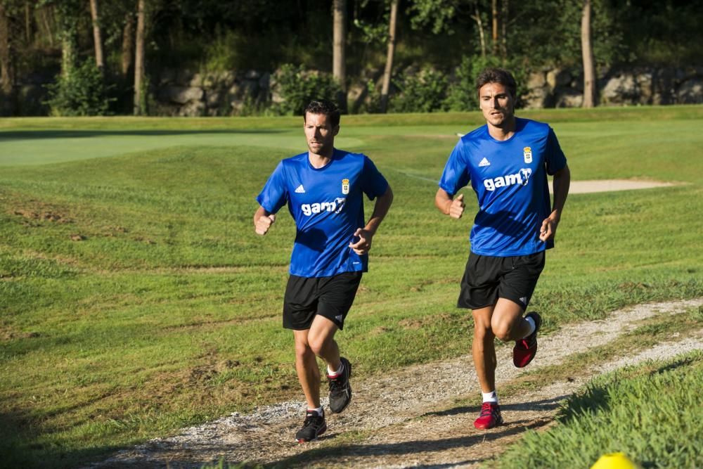 Entrenamiento del Real Oviedo