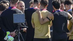 El "toc d'atenció" de Flick al Barça abans de rebre el Mallorca