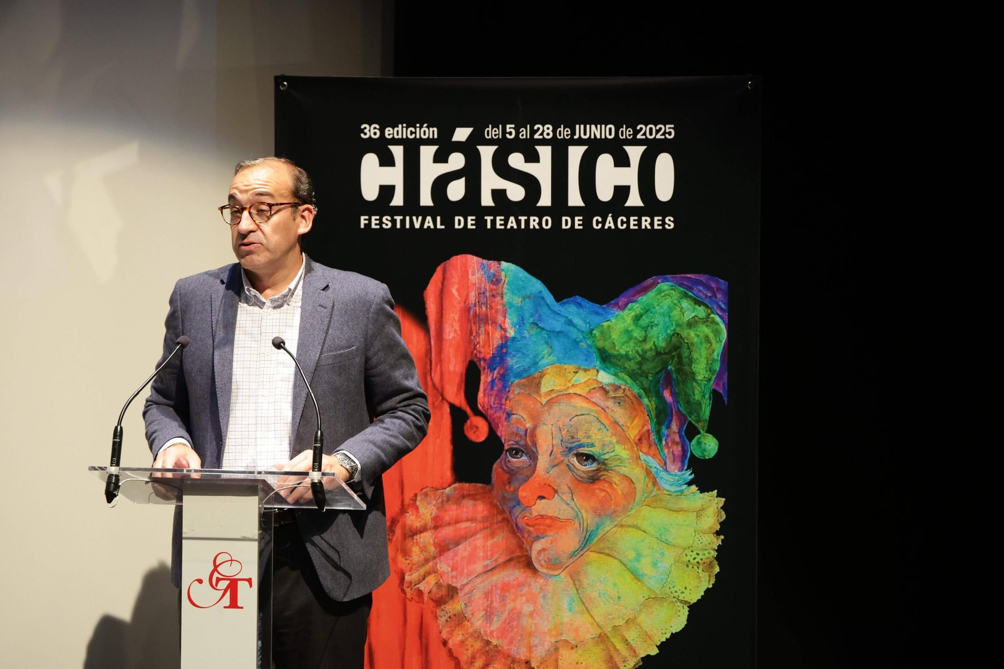 Las imágenes de la presentación del festival Clásico de Cáceres