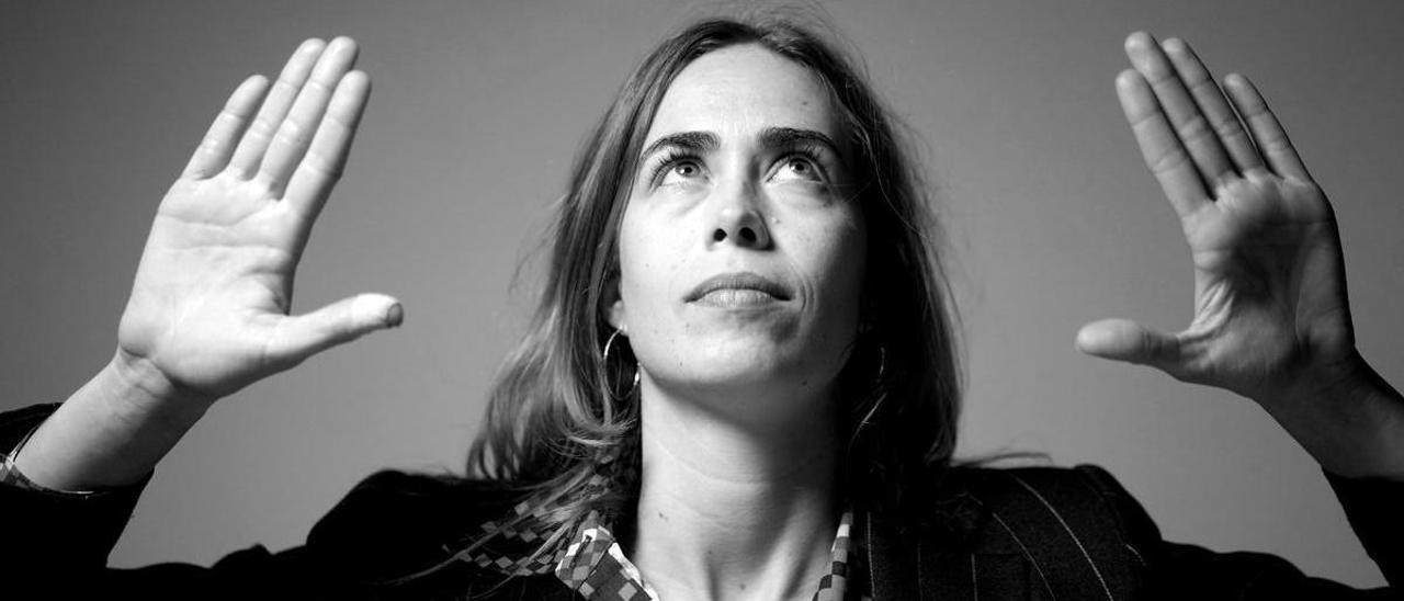 Greta García, autora de la novela ’Solo quiero bailar’, fotografiada en Madri.