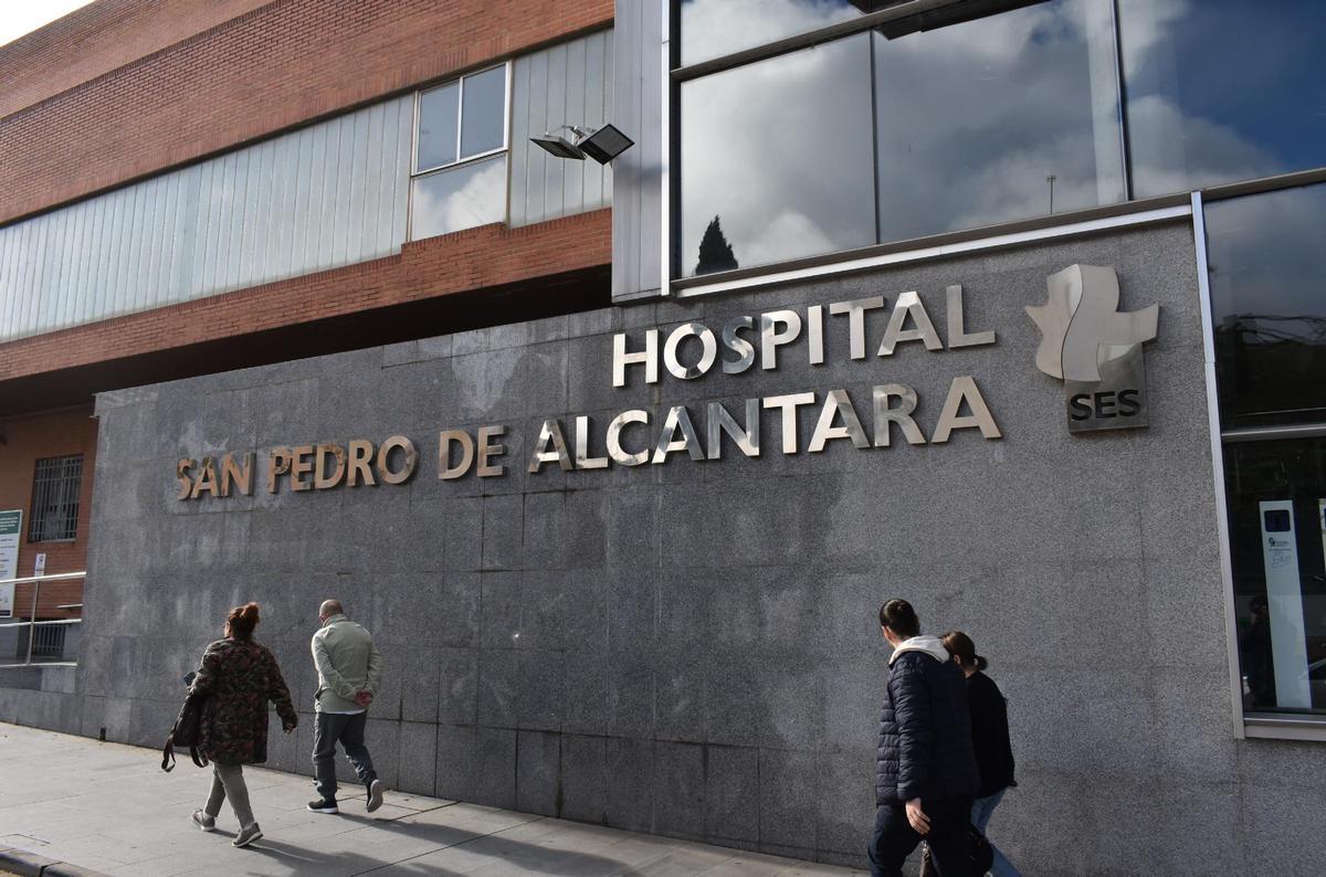 Imagen del hospital San Pedro de Alcántara.