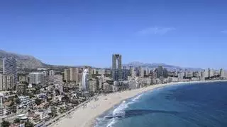Desde las alturas de Benidorm