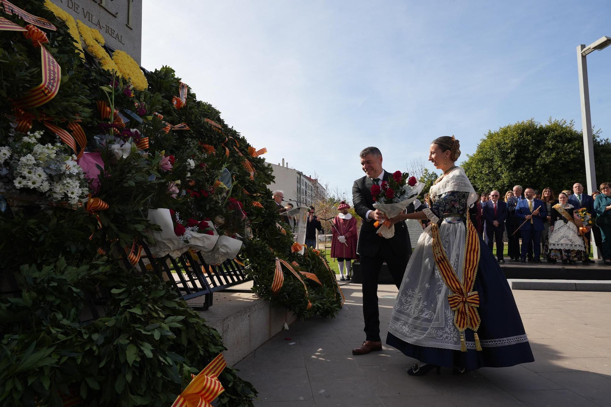 Las mejores imágenes del homenaje a Jaume I, que inicia los actos para celebrar los 750 años de Vila-real