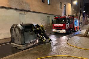 La manifestación por El Kubo y La Ruïna termina con desperfectos en Gràcia