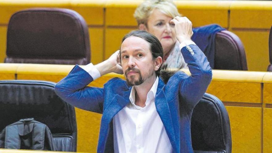 El PP utiliza la moción a Rajoy para exigir el cese de Iglesias