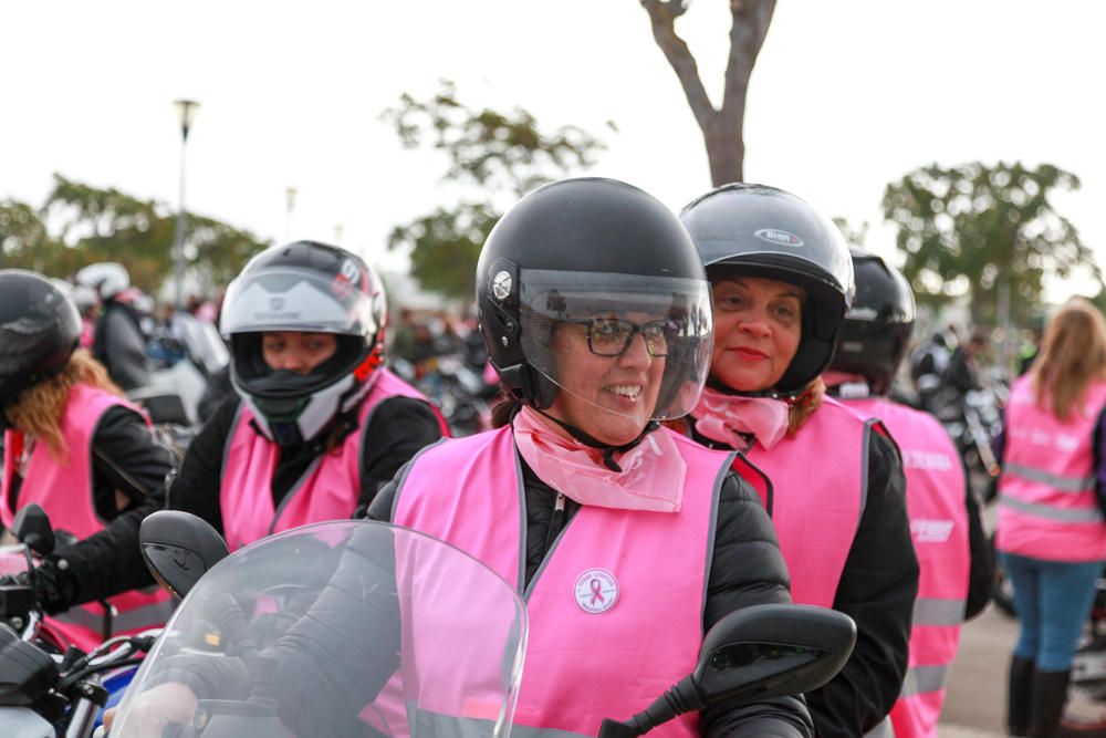 Ruta Motera "Chalecos rosas" contra el cáncer