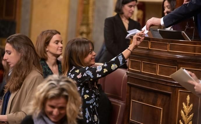Diputados canarios en el arranque de legislatura en el Congreso