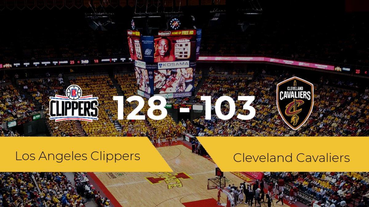 Los Angeles Clippers se impone por 128-103 frente a Cleveland Cavaliers