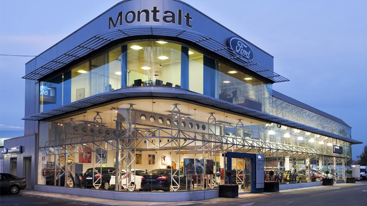 La fachada de las instalaciones centrales de Grupo Montalt.