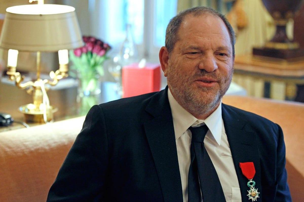 Harvey Weinstein en un acto