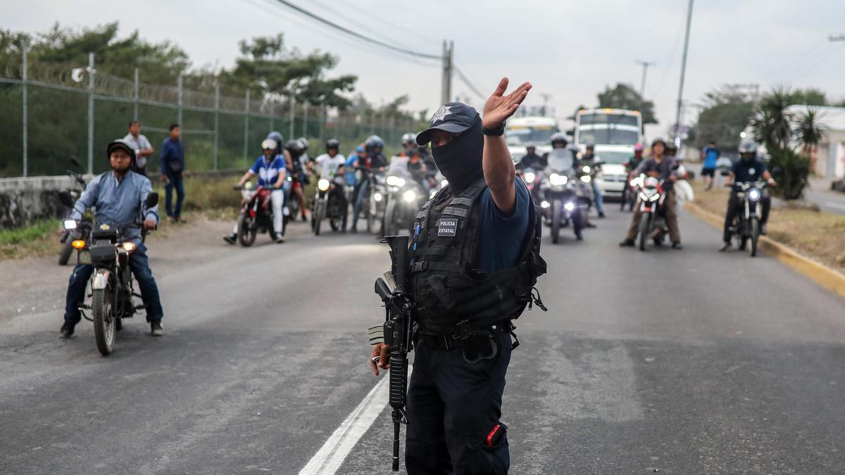 Un policía mexicano, en una imagen de archivo.