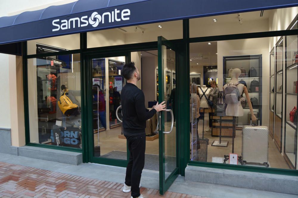 Apertura del outlet de lujo en Plaza Mayor.