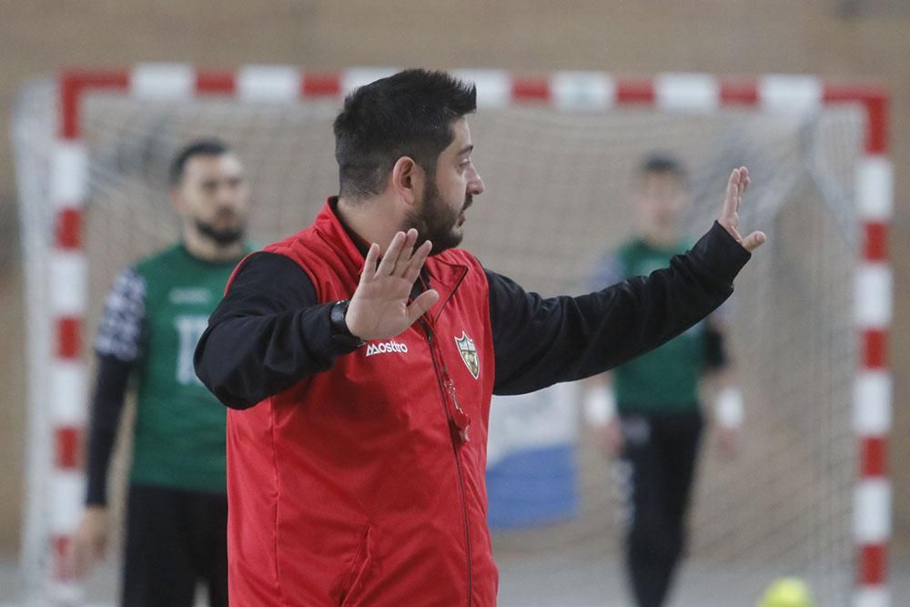 El primer entrenamiento de Josan con el Córdoba Futsal en imágenes