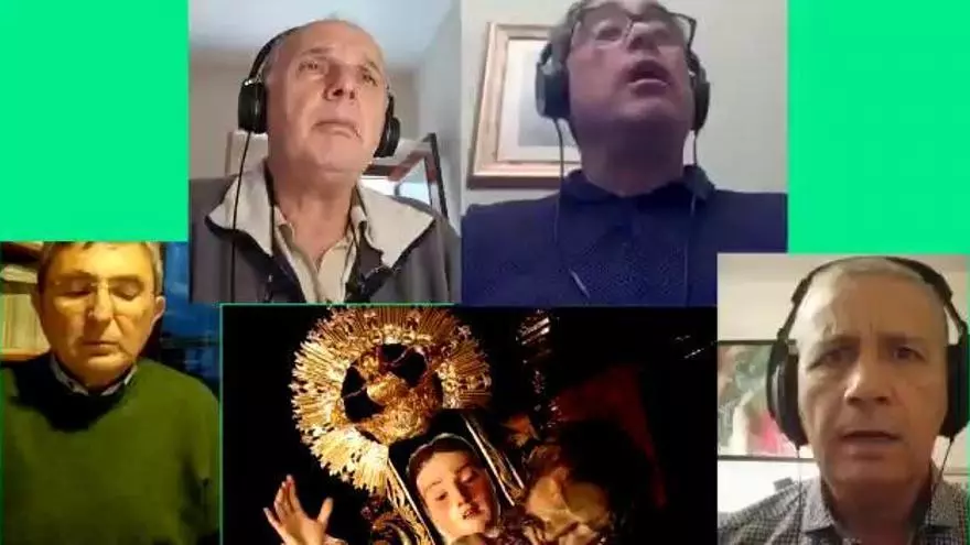 La Schola Gaudete de Zamora rinde homenaje a su director, fallecido por coronavirus