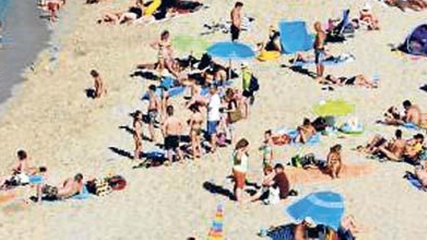 Auf unserem MZ-Leserfotos aus Cala Mesquida wäre auch am Strand noch Platz für einige Handtücher.