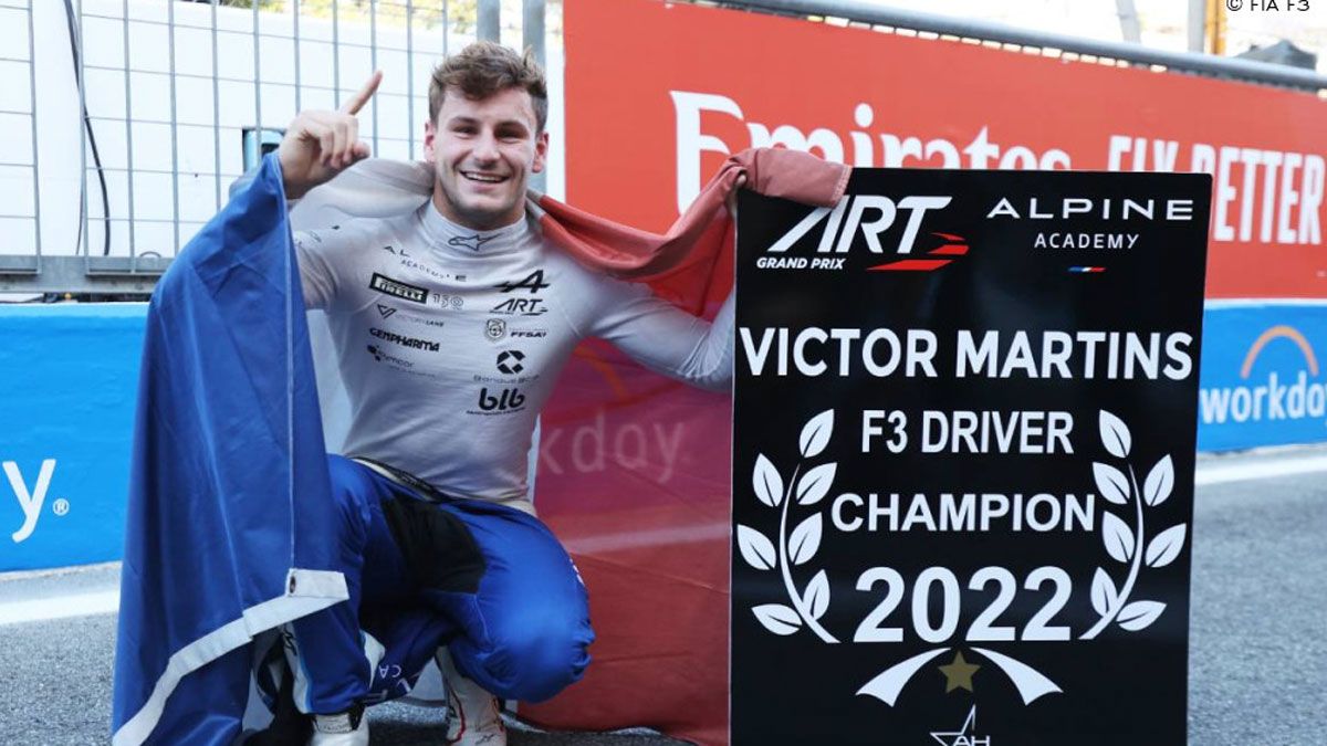 El francés Víctor Martins, campeón de la F3