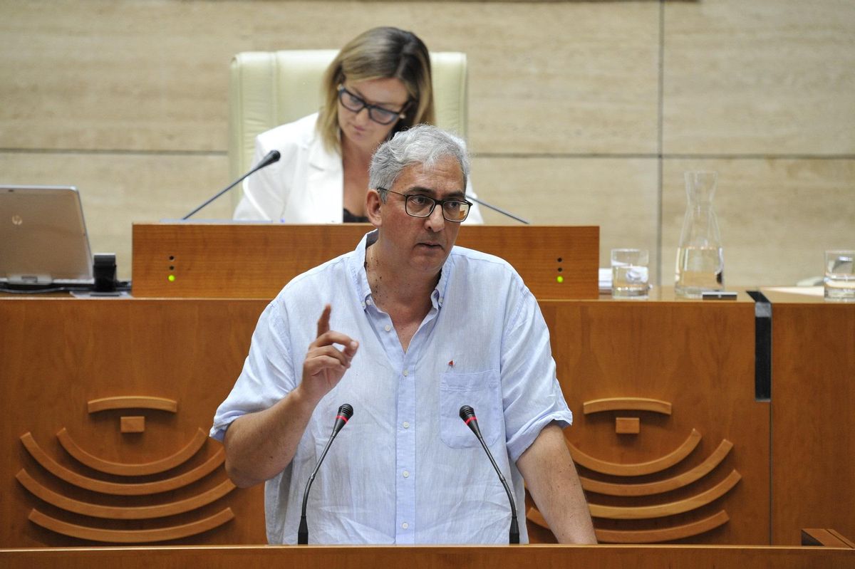 El diputado de Unidas por Extremadura Joaquín Macías.