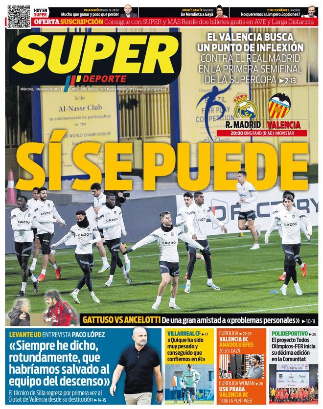 Las portadas de la prensa deportiva de hoy