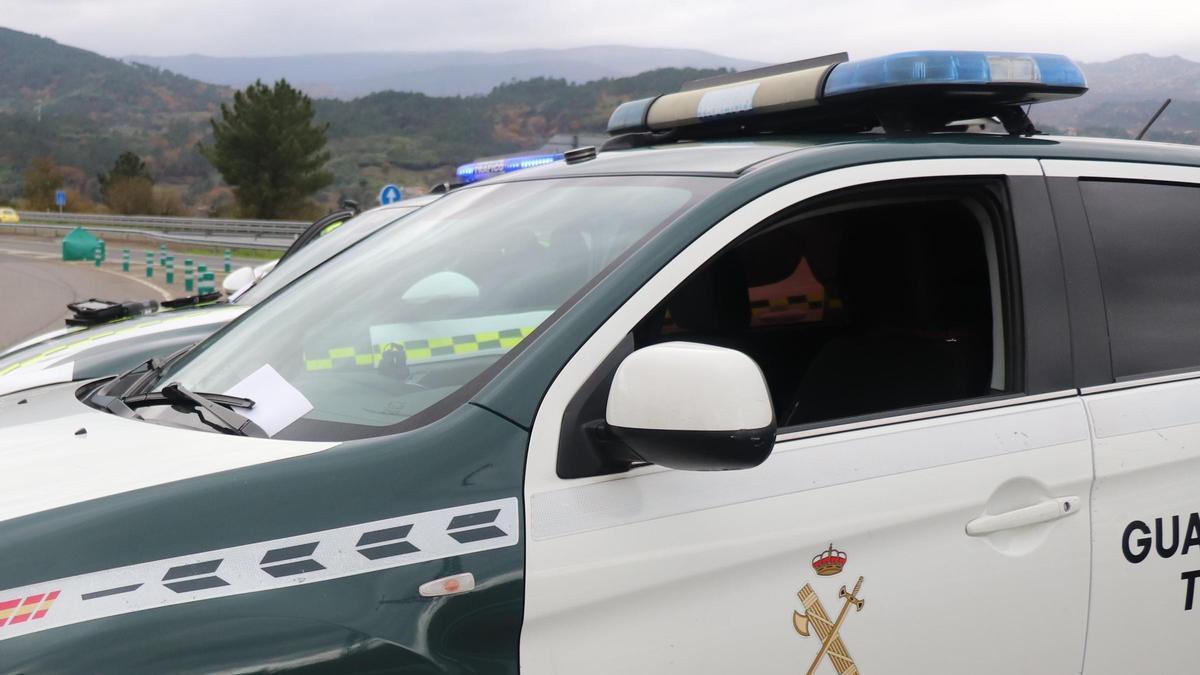 Un coche de la Guardia Civil
