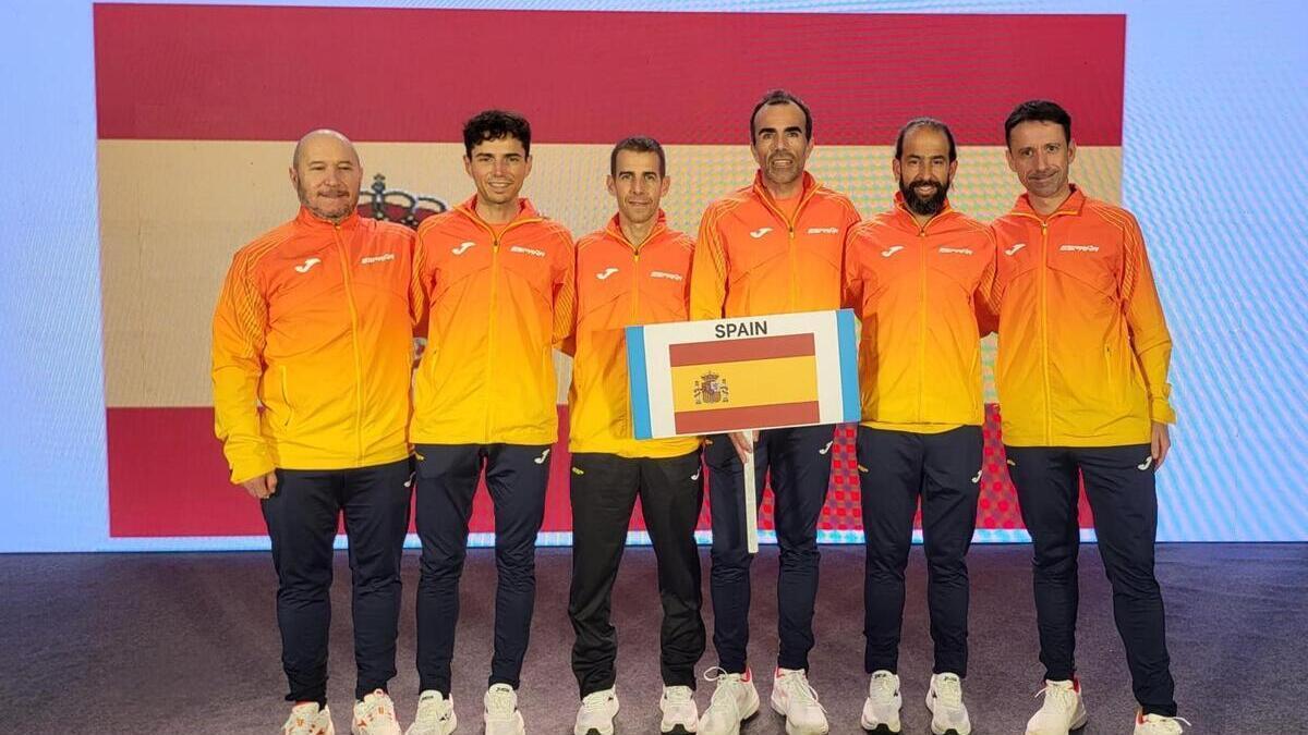 Integrantes de la selección española en el pasado mundial