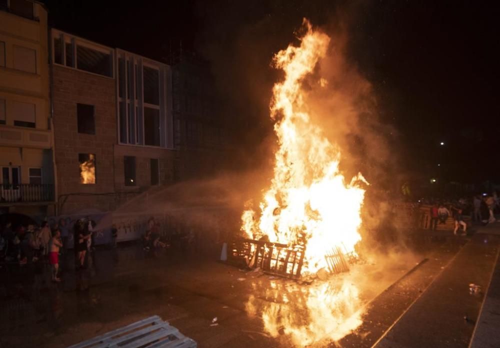 San Juan 2019 | Vigo mantiene vivas sus llamas