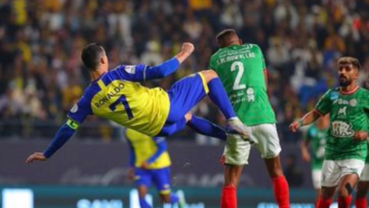 La 'flipada' de Cristiano: celebró un gol en el Al-Nassr como si hubiera sido suyo