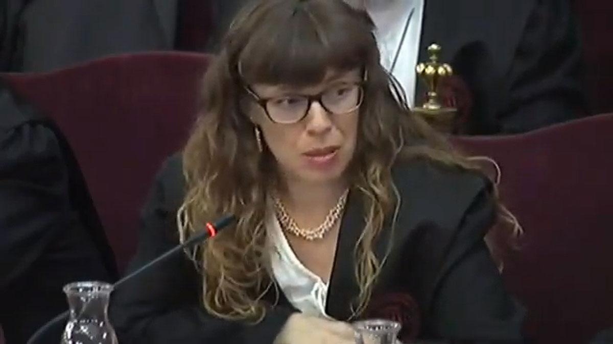 Juicio del ’procés’. Olga Arderiu, abogada de Forcadell: Se la juzga por quien es y no por lo que ha hecho.