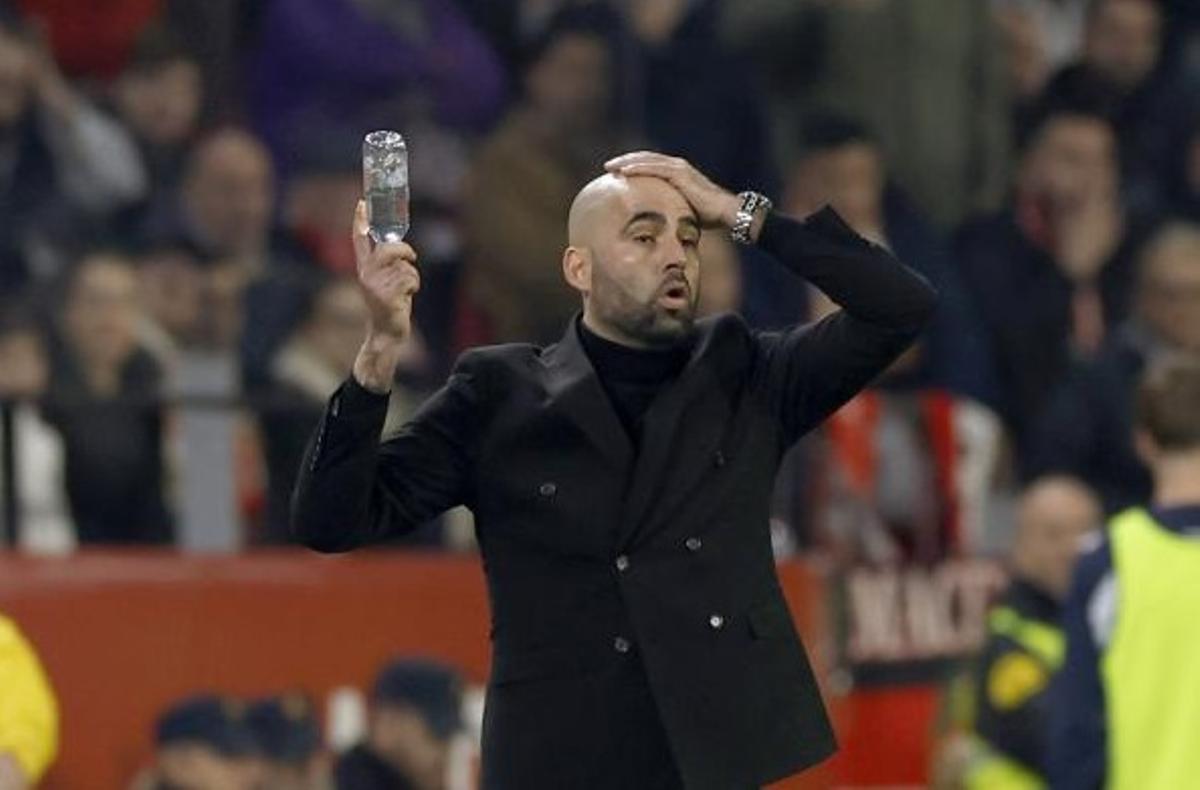 Claudio Giraldez lamenta una ocasión fallada en Sevilla