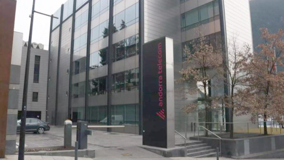 Un edificio de servicios de Andorra Telecom
