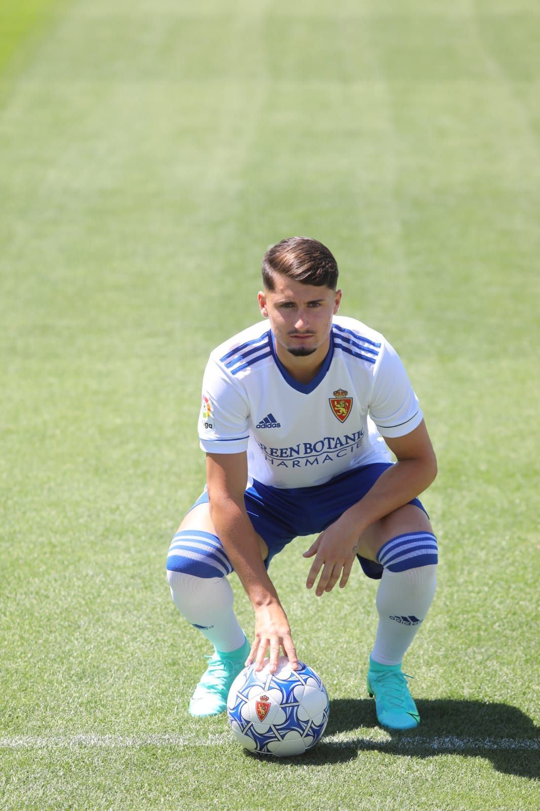 Borja Sainz, presentado como nuevo jugador del Real Zaragoza