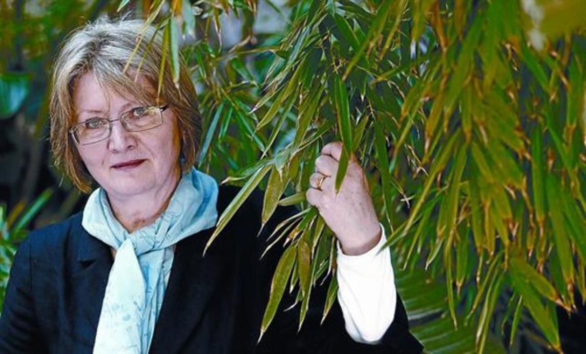 Eva Gabrielsson en Barcelona. Eva Gabrielsson en Barcelona.