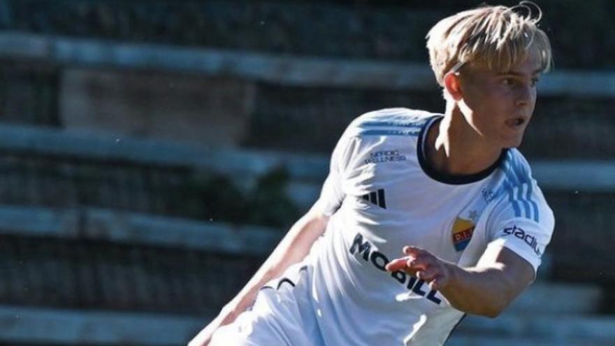 Lucas Bergvall, el reciente fichaje del Totenham, despunta en el amistoso en Gran Canaria con el Djugårdens