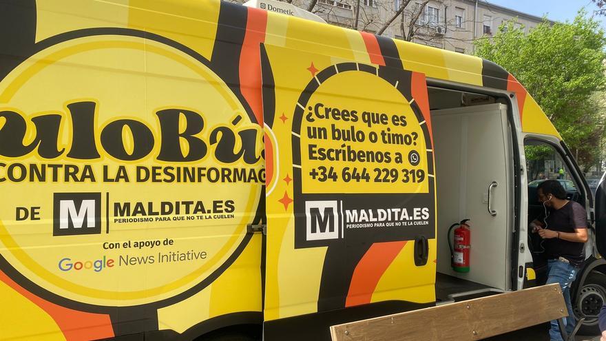 Llega a Langreo el &quot;Bulobús&quot;, el proyecto contra las noticias falsas en las redes sociales