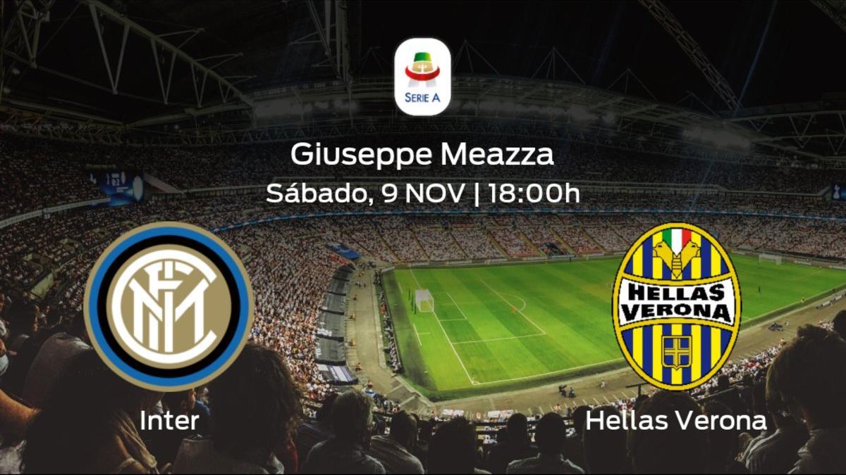 Jornada 12 de la Serie A: previa del duelo Inter - Hellas Verona