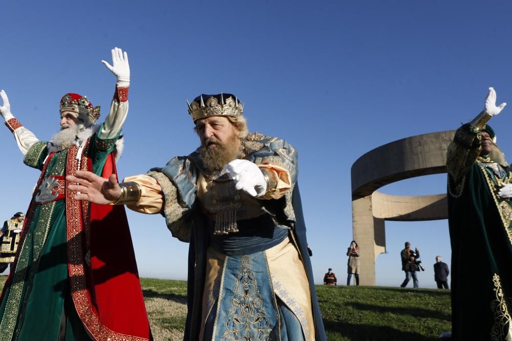 Los Reyes Magos ya están en Gijón