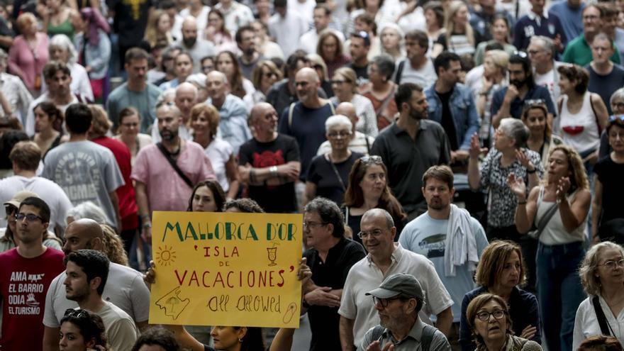 Los sindicatos se unen a la manifestación de este domingo contra la masificación turística