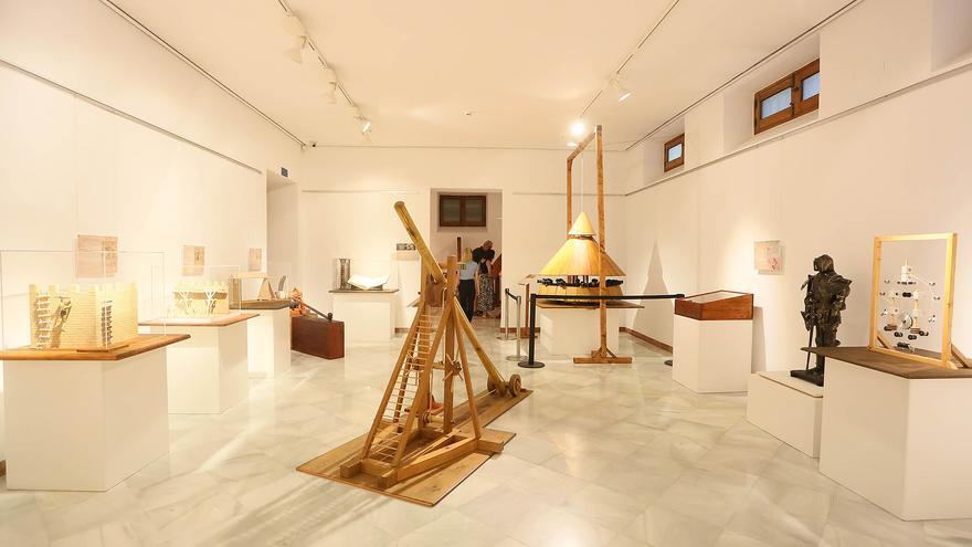 La exposición de Da Vinci en la Diputación cierra el 30 de agosto