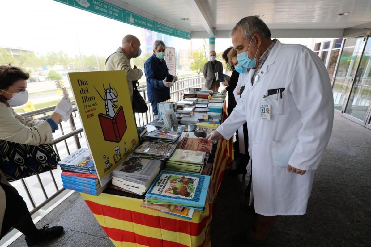 Día de San Jorge en el Hospital Miguel Servet