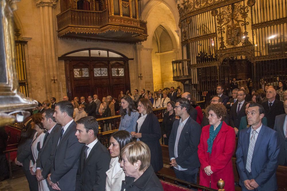 Misa en la Catedral de Orihuela