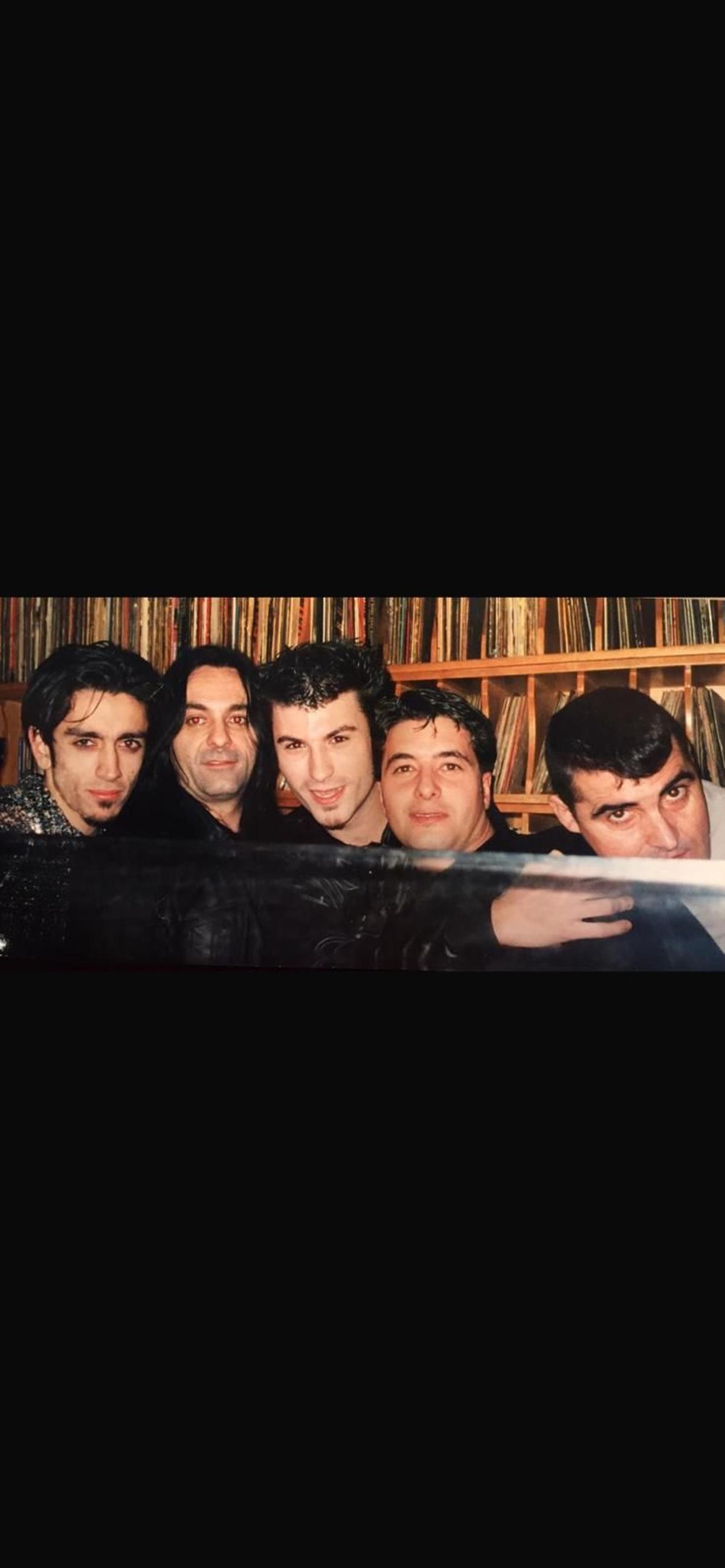 Óscar Moon, Jesús Moreno y otros 'disc-jokeys' del Karma, a finales de los 90