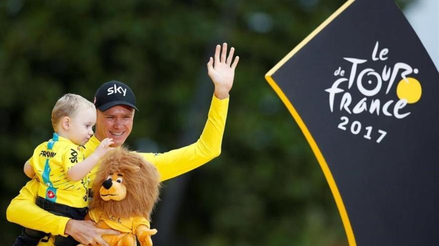 Rey Froome IV del Tour de Francia