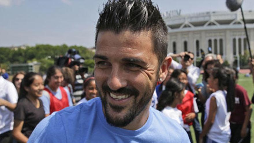 David Villa, jugador del New York City FC