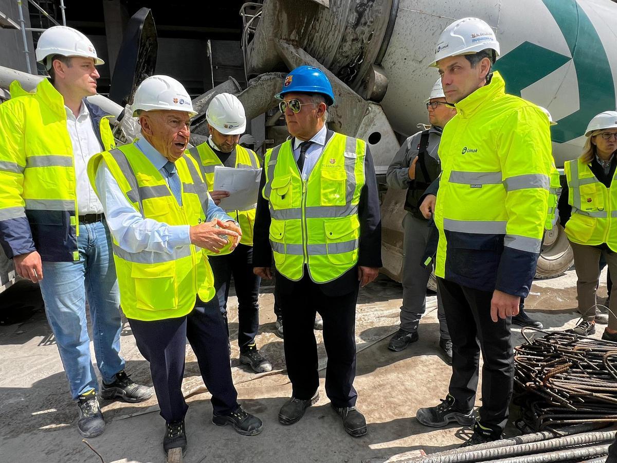 Así está el Camp Nou a día de hoy