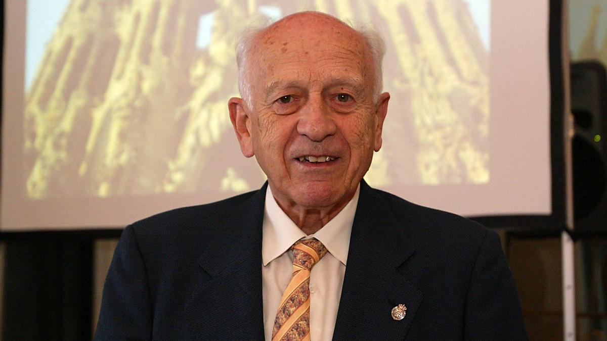 Mor amb 97 anys l’arquitecte Jordi Bonet, director d’obres de la Sagrada Família