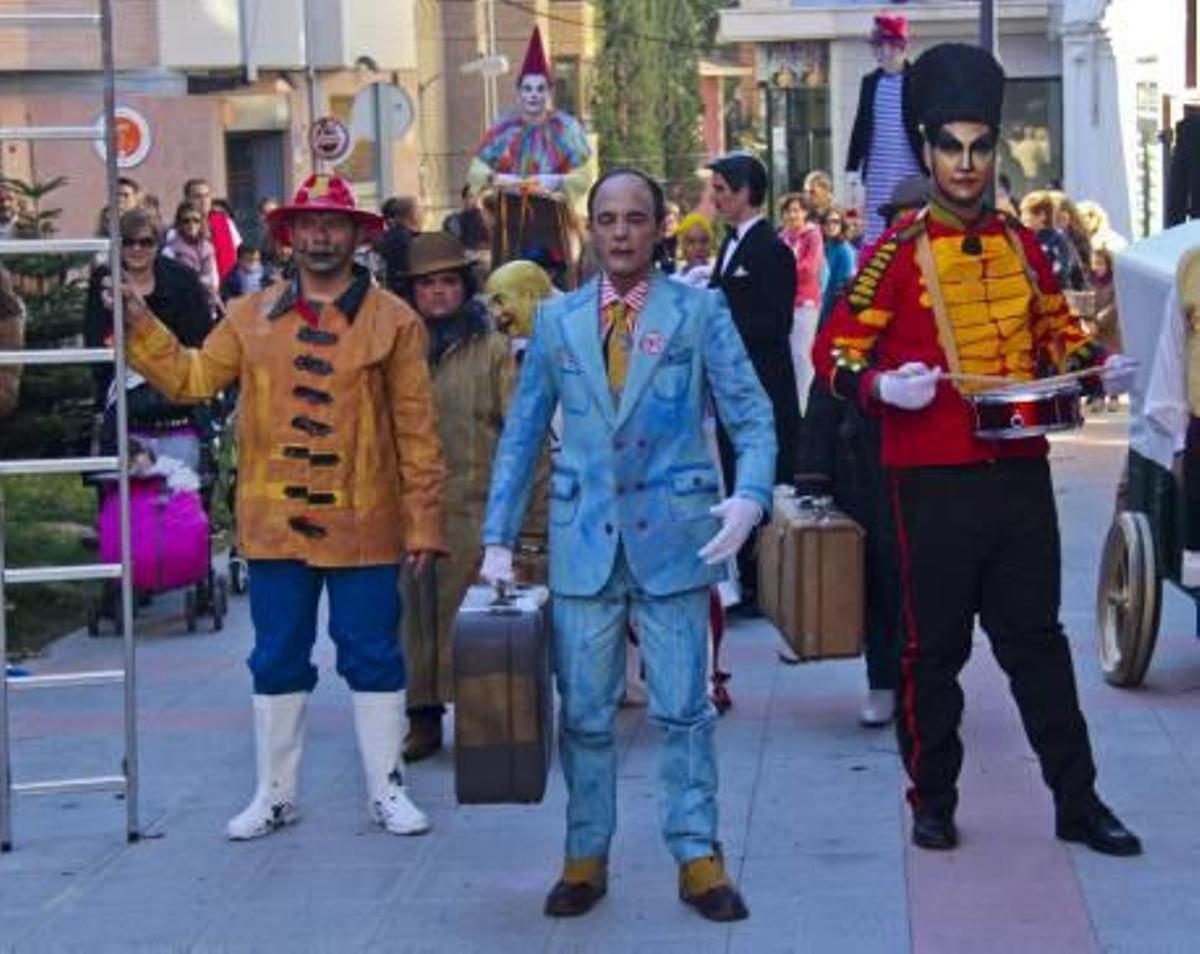 Los juguetes salen a la calle en Ibi