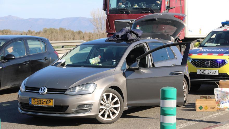 Denunciat un conductor que circulava drogat i de forma temerària a la sortida de l&#039;autopista AP-7 a Llers